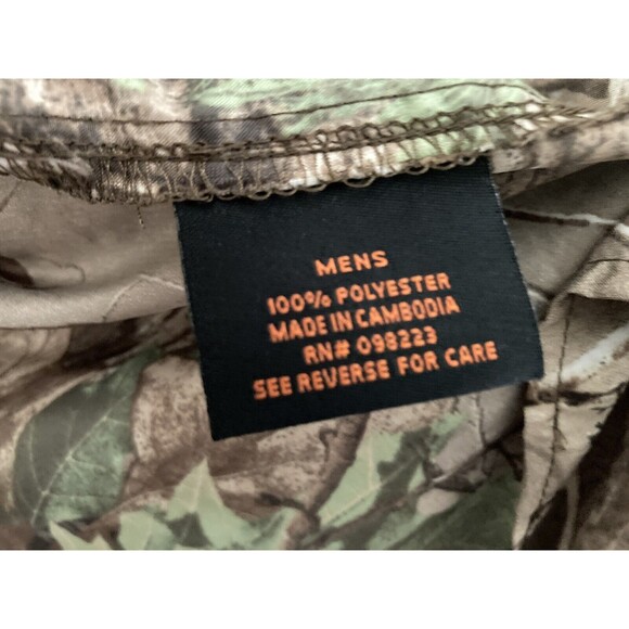 Game Winner Men's Break Up Infinity Camo Button Down Hunting Shirt Size 3XL - Picture 8 of 11
